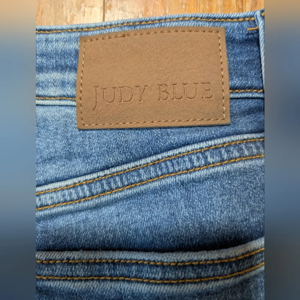 Judy Blue Los Angeles Straight Fit High Rise Jeans Size 9/29 - Picture 6 of 8